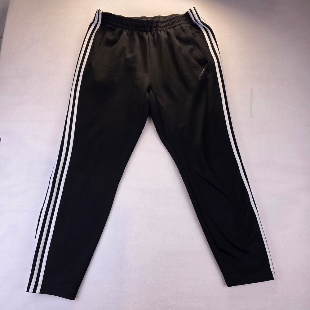 Adidas Men's Adibreak Snap Track Pants Three Stripe L Breakaway Tearaway Korn - Picture 2 of 11